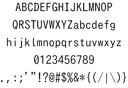 Hangyaku font插图1 Hangyaku font插图1