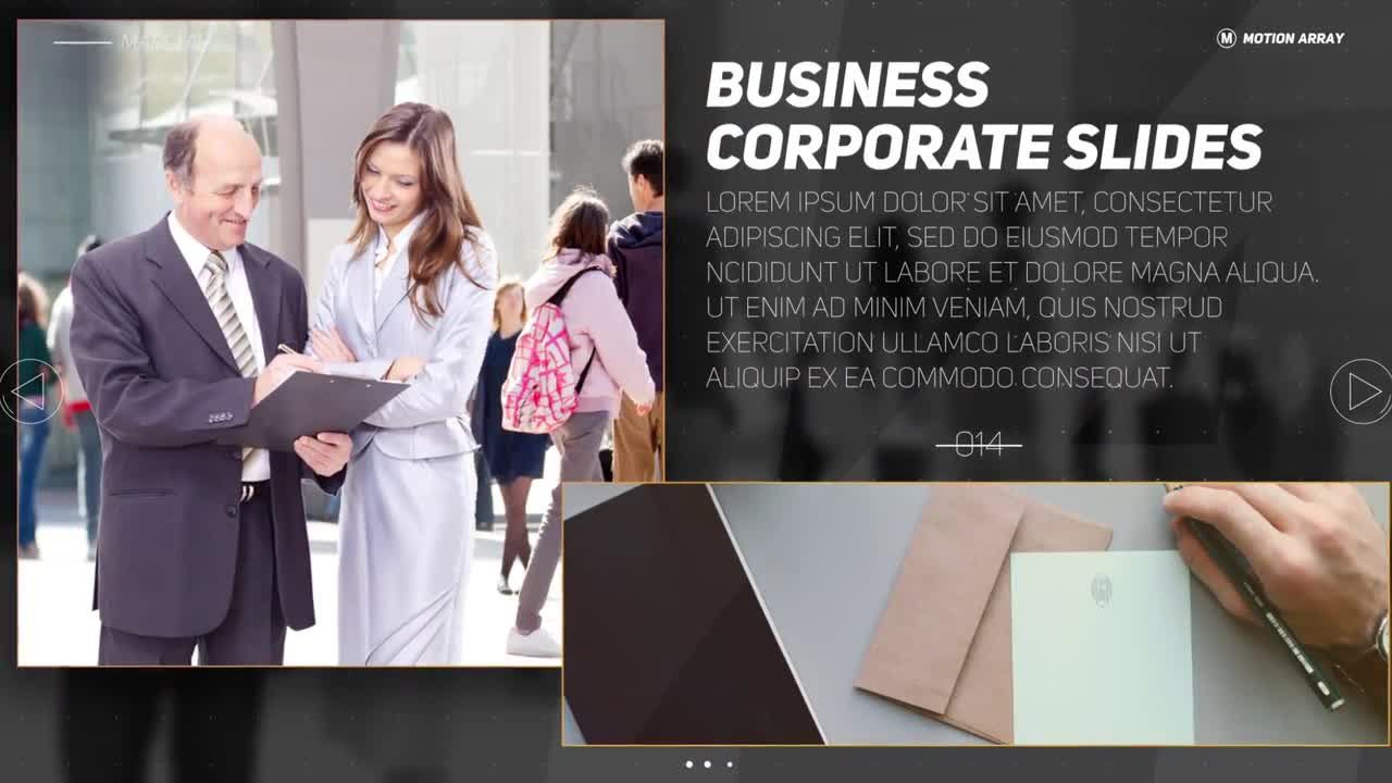 超现代商业公司幻灯片素材库精选AE模板