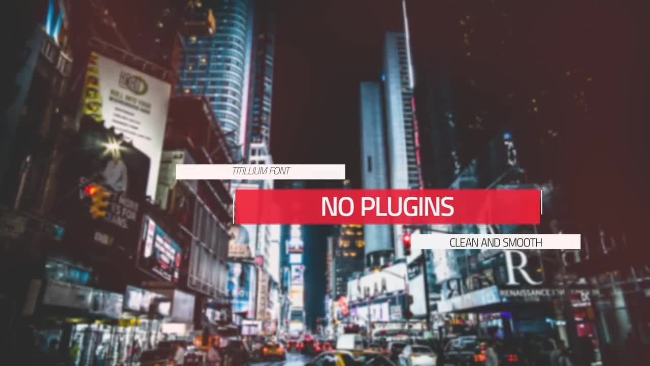 出色的广告幻灯片开场白素材库精选AE模板