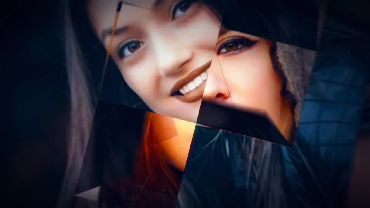 折叠旅行照片展示幻灯片素材库精选AE模板