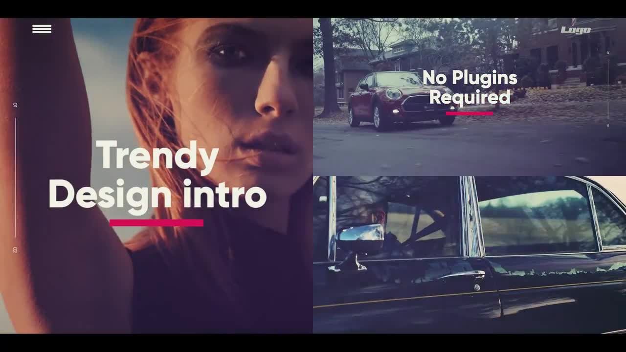 清新时尚多媒体文字动画素材库推荐PR模板