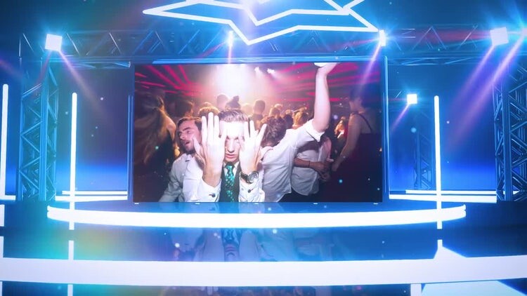 华丽时尚的派对照片展示素材库精选AE模板