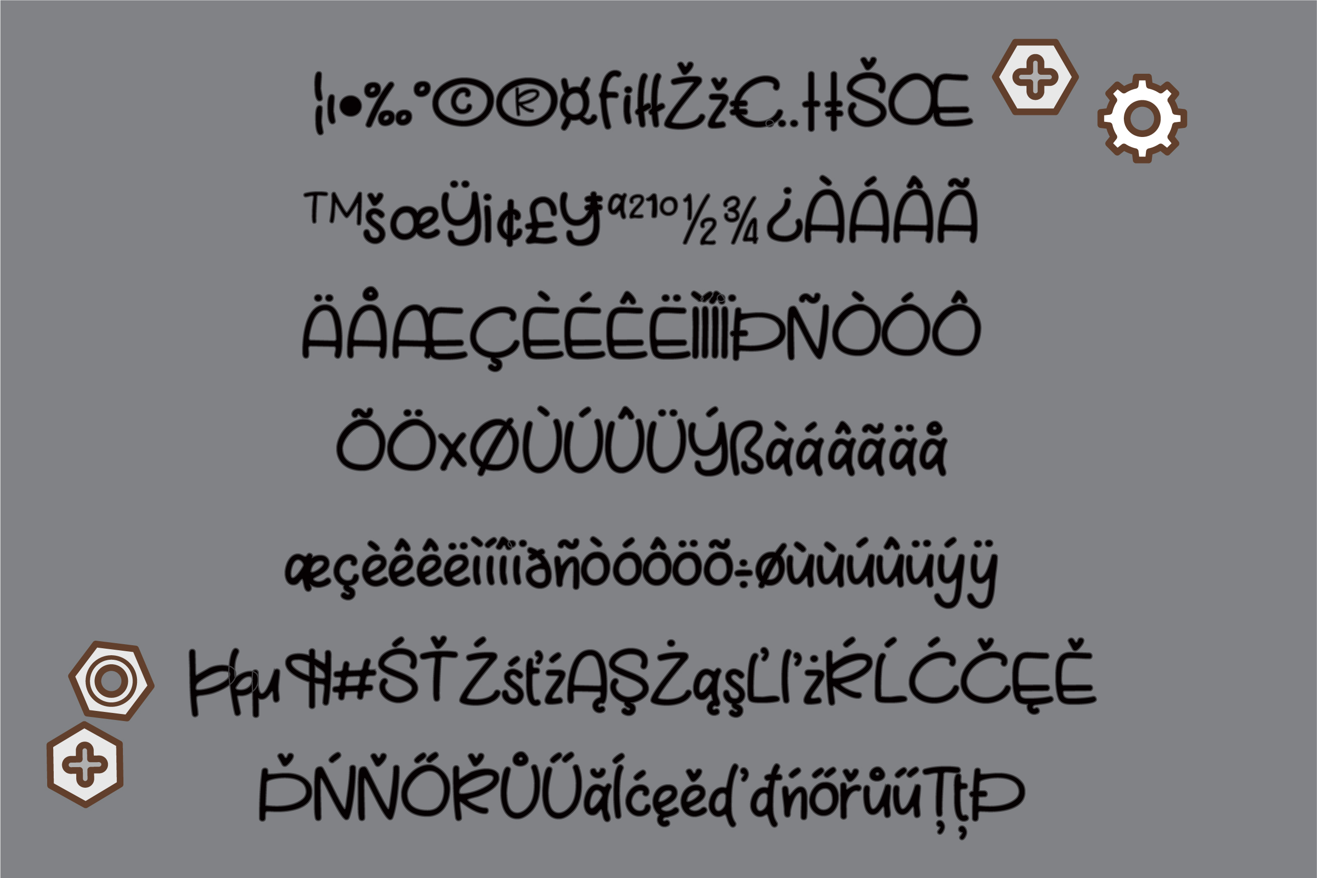ZP Magnetic Regular Font插图4