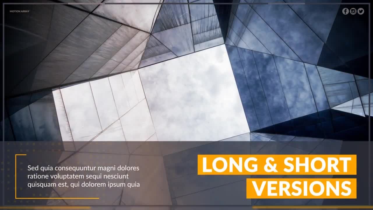 公司幻灯片徽标展示素材库精选AE模板