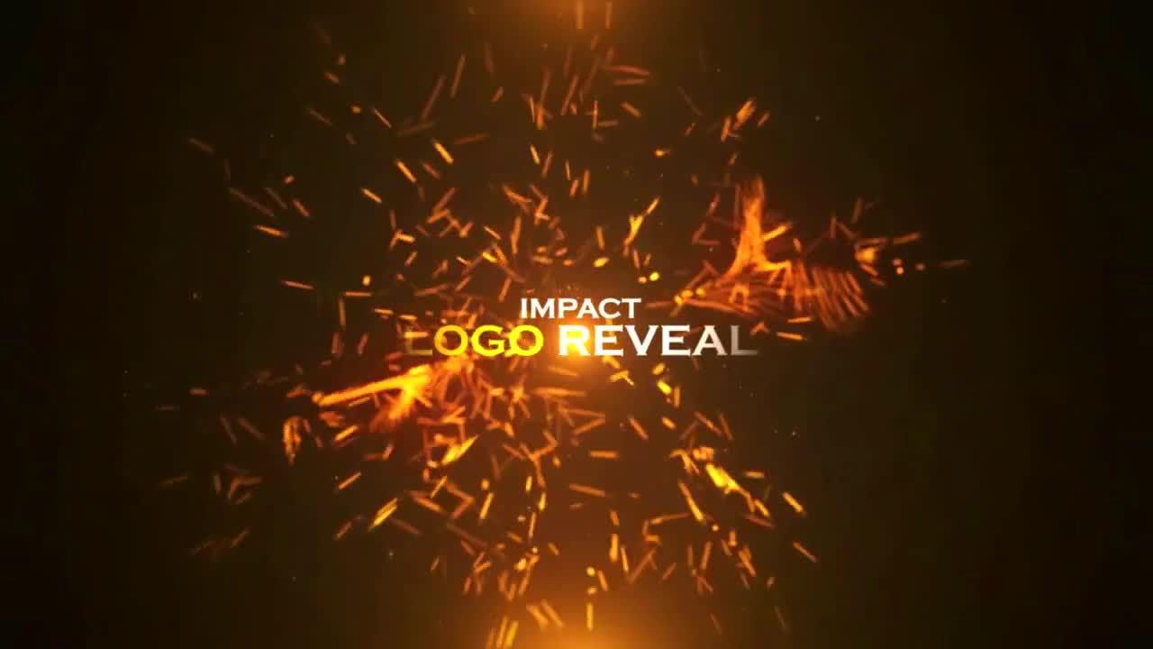 粒子徽标揭幕战视频展示素材库精选AE模板