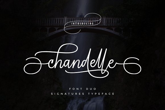 Chandelle Signatures Font素材之家精选英文字体