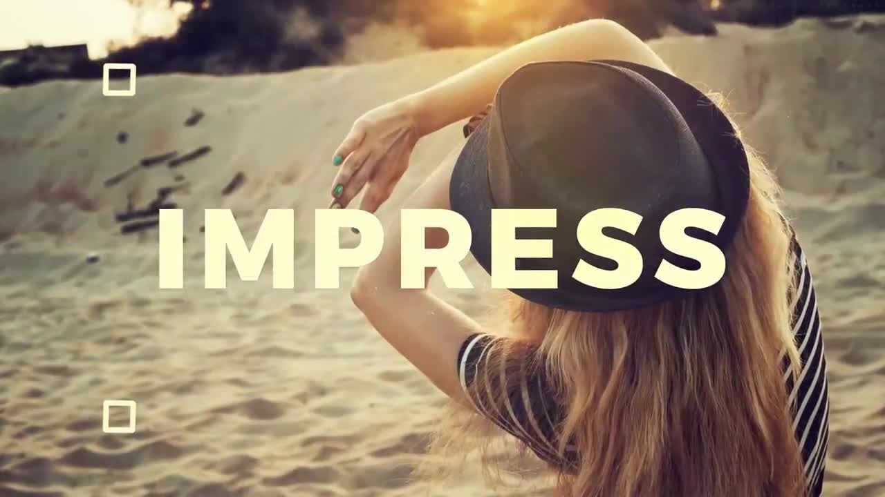 夏季动态开场白素材库精选AE模板