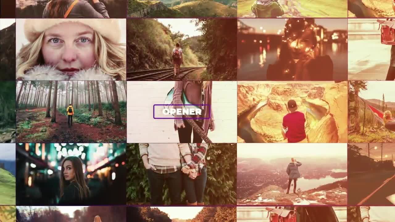 专业动画的现代旅游促销素材库精选AE模板