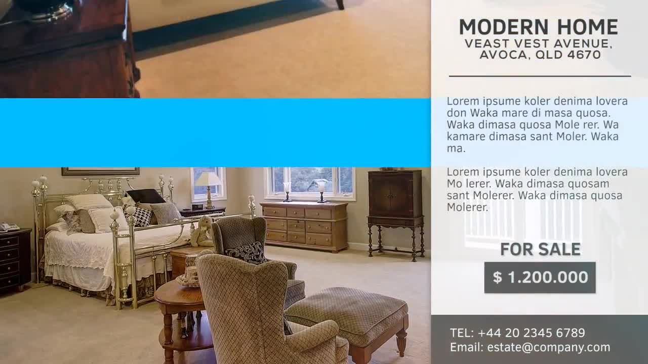 房地产宣传促销素材库精选pr模板