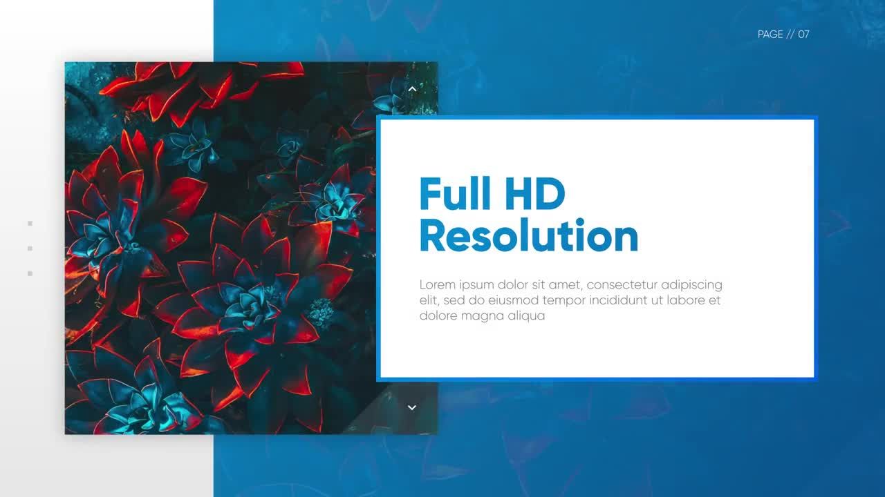 简单干净清新宣传介绍素材库精选AE模板