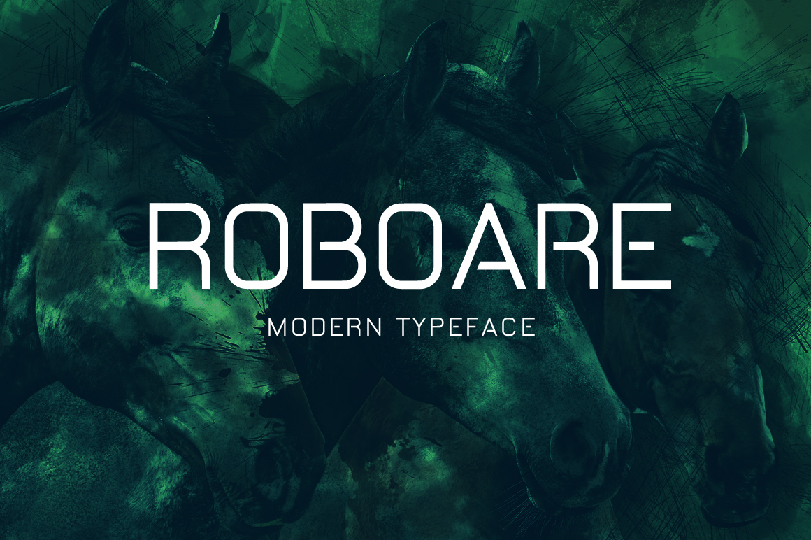 Roboare Regular Font素材之家精选英文字体