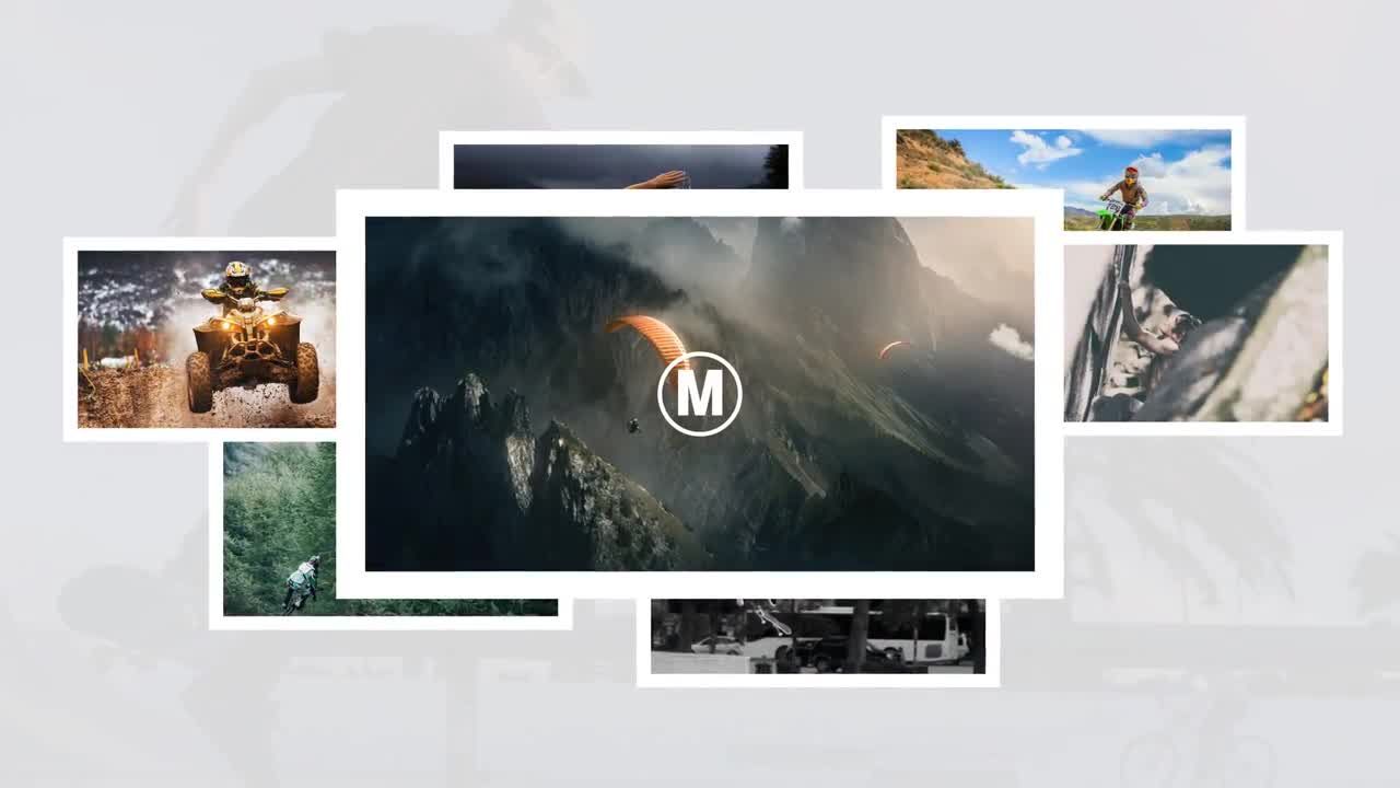 优雅外观和现代设计的旅行幻灯片素材库精选AE模板