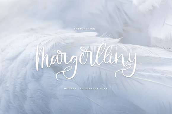 Margerlliny//Modern calligraphy font素材之家精选英文字体
