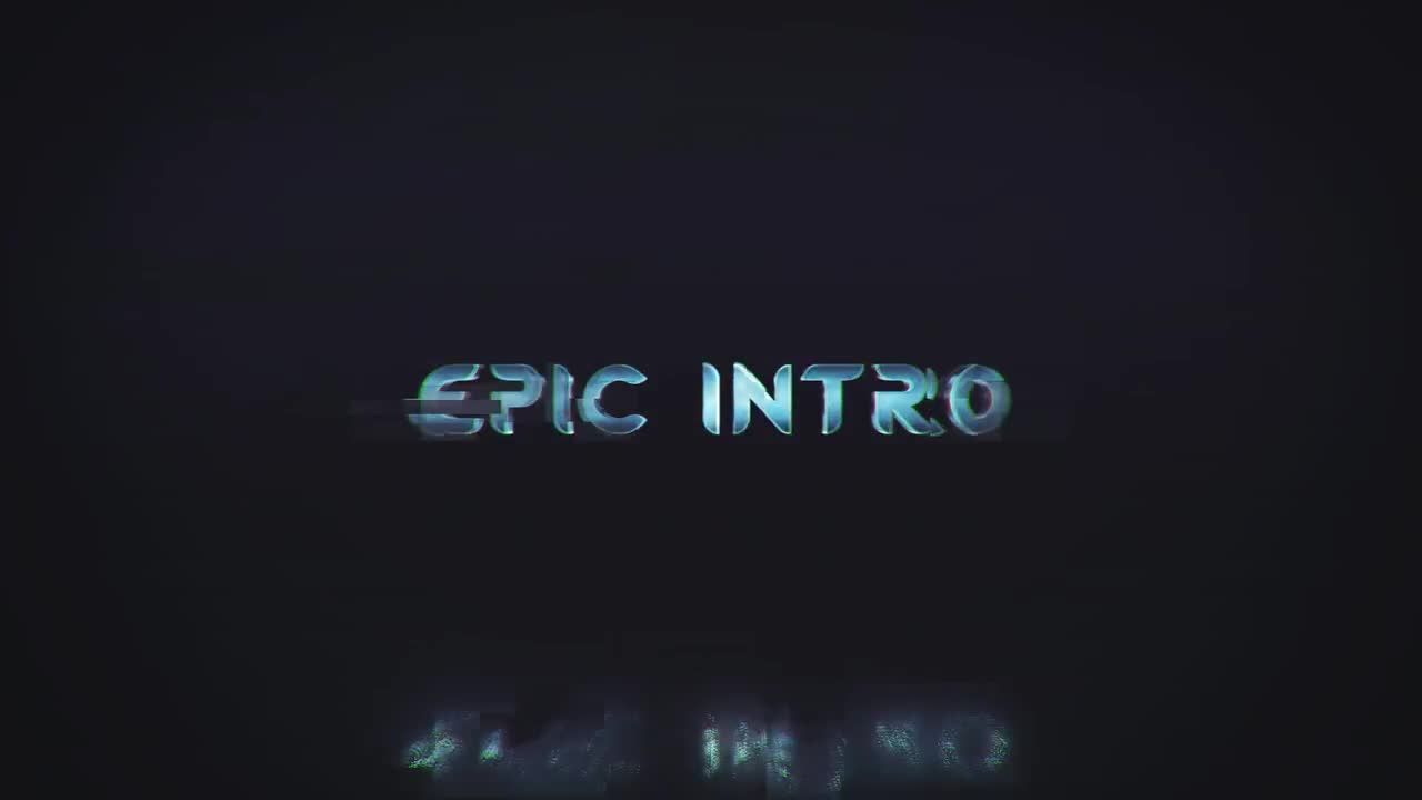 简洁活力超现代的科幻徽标素材库精选AE模板