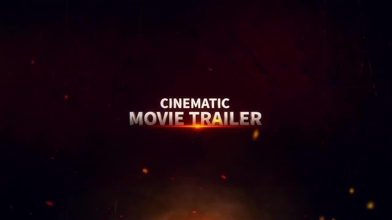 好莱坞风格史诗电影预告片素材库精选AE模板