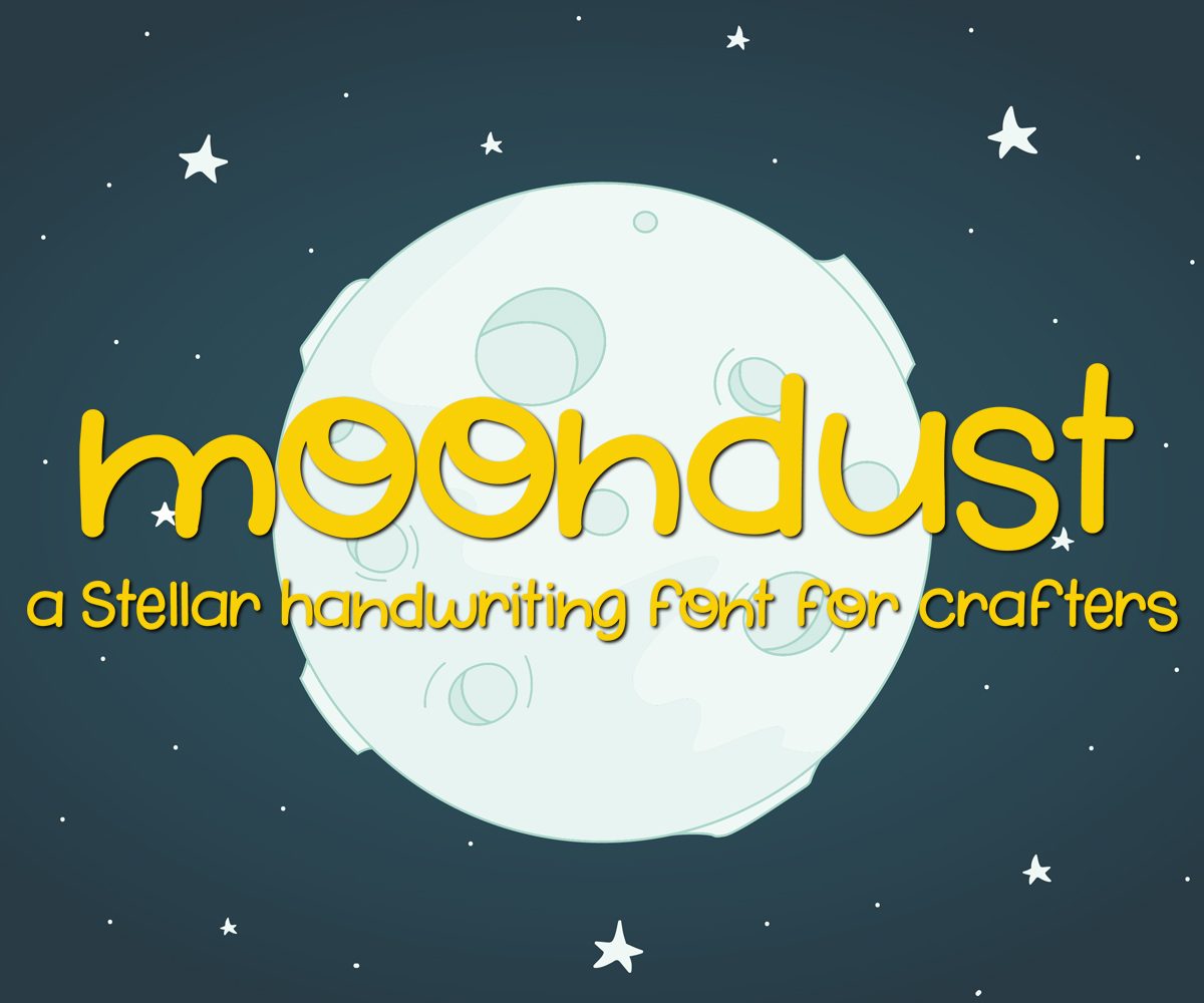 Moondust Font素材之家精选英文字体
