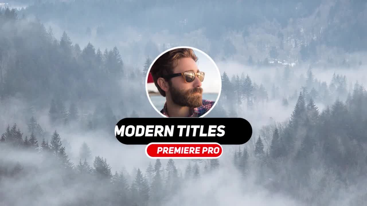 完美的低三分之一全屏最小标题素材库推荐PR模板