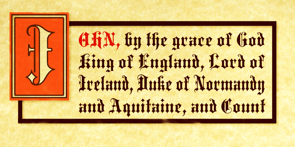 Portculliard Font插图1