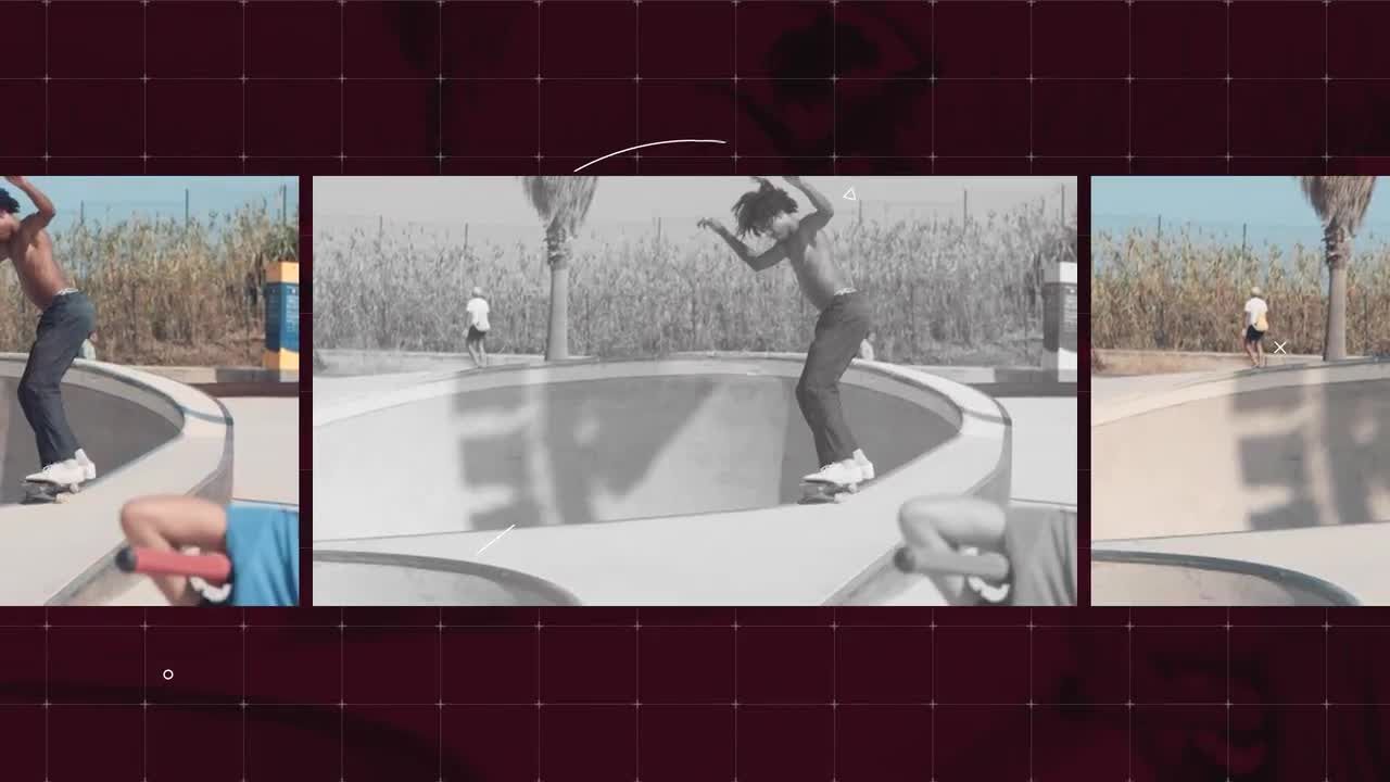 酷炫创意的嘻哈开启者商业展示素材库精选pr模板