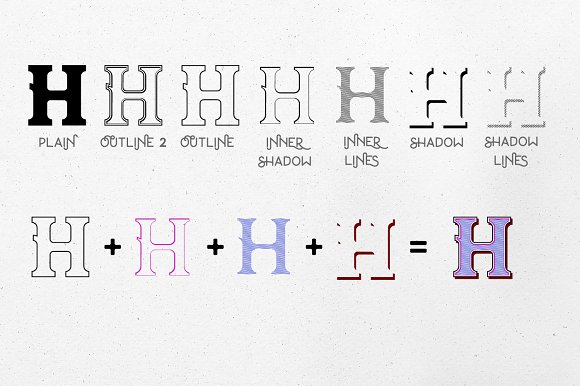 Oldser Font Family插图2