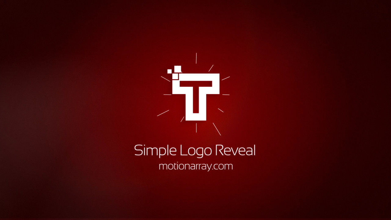 简洁明了的徽标显示素材库精选AE模板