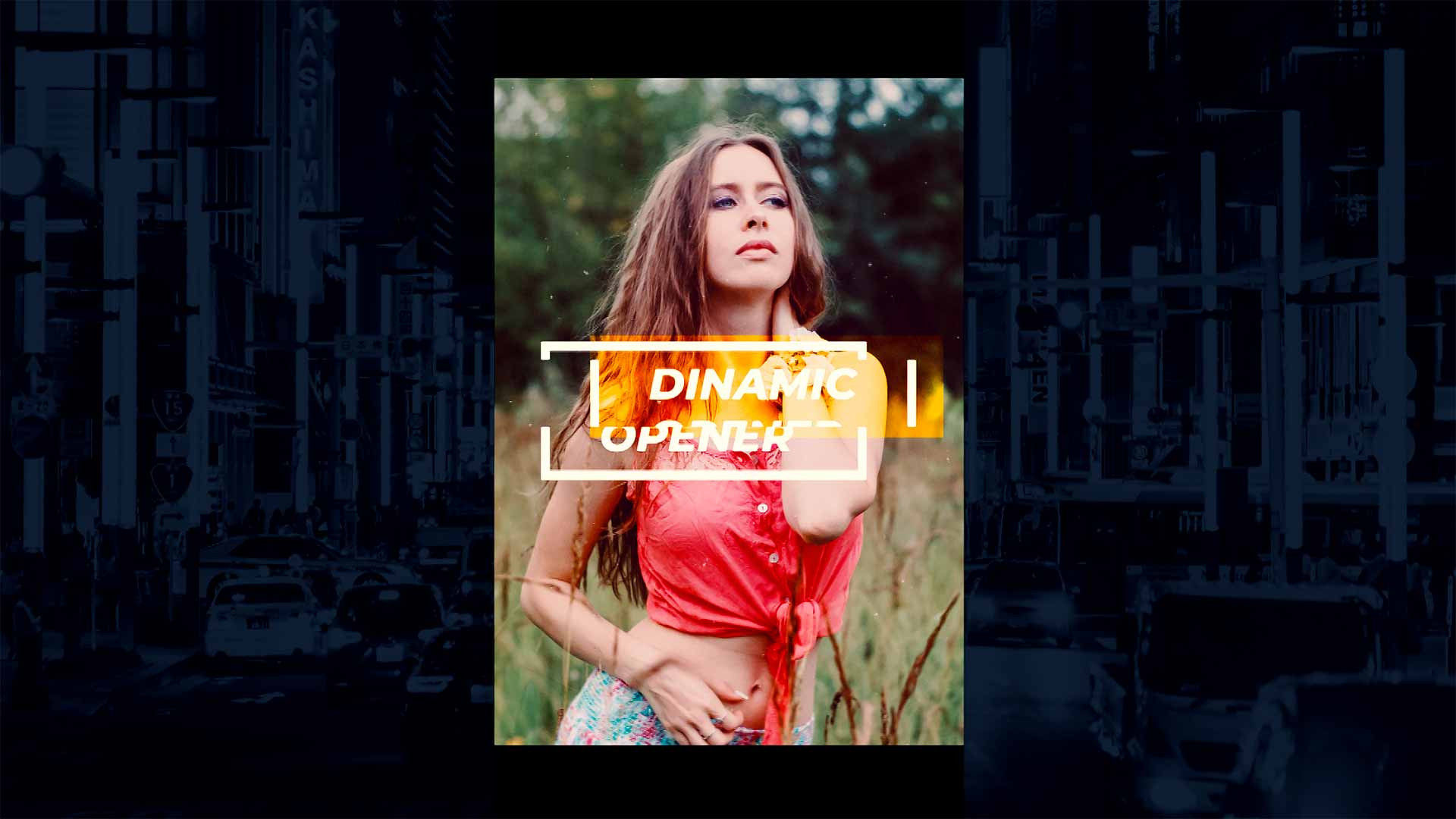现代时尚的动态转场素材库精选pr模板Dynamic Opener