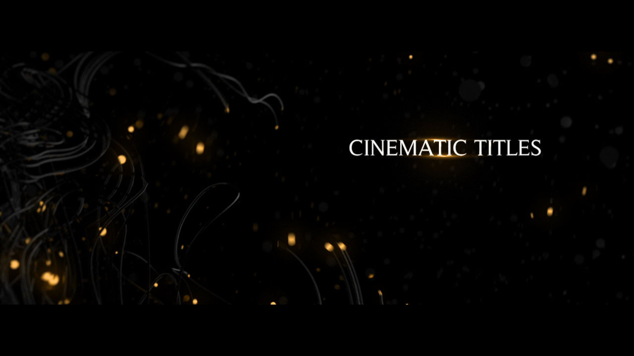 出色的电影卷曲标题素材库推荐PR模板