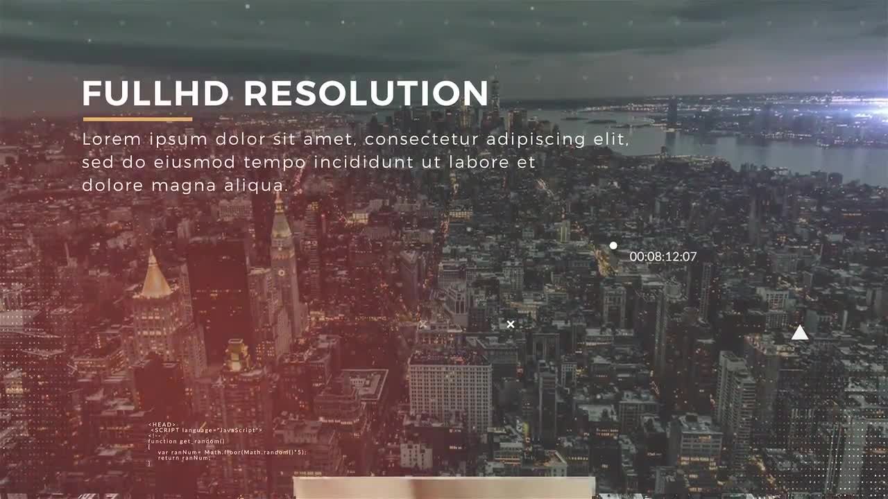 创意视频企业公司宣传介绍AE模版