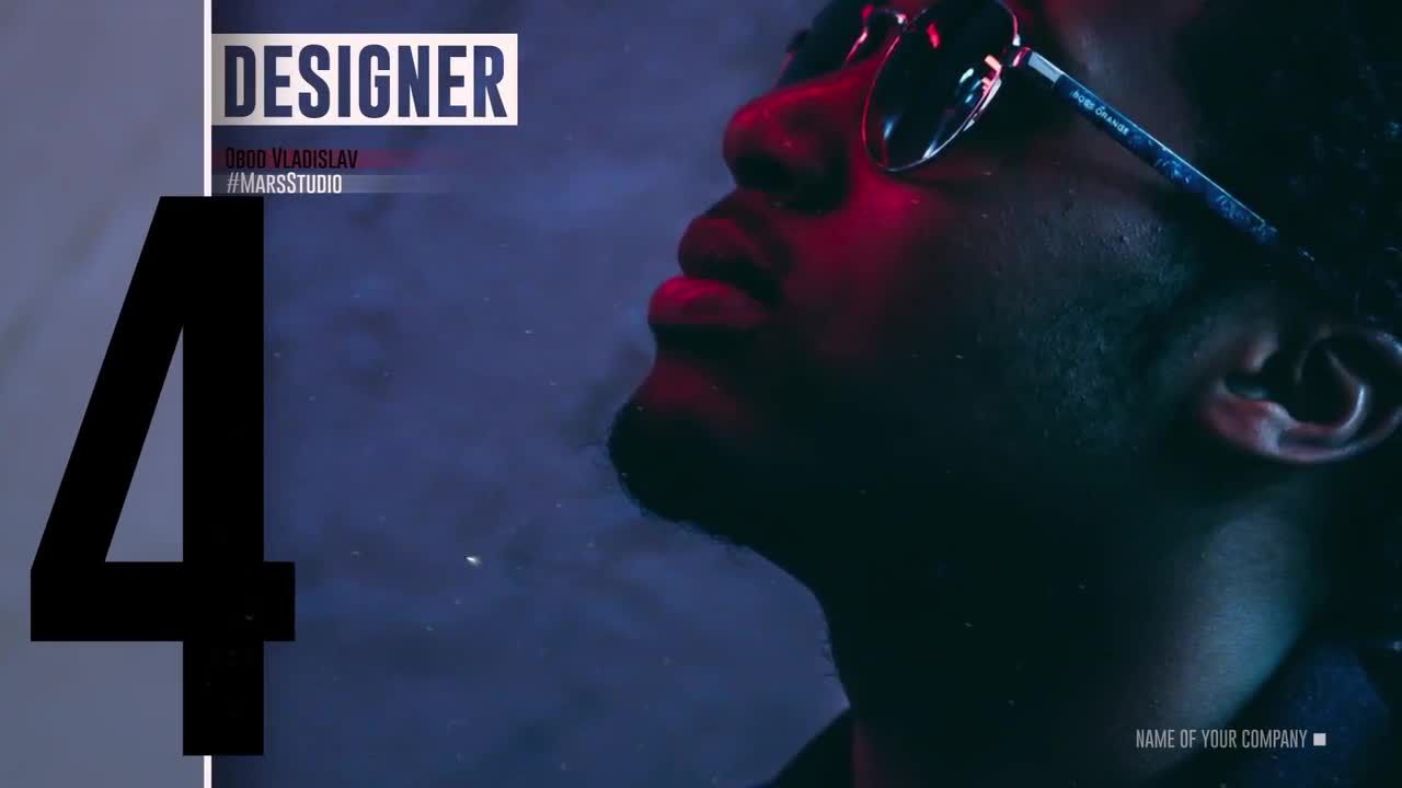 现代设计幻灯片业务团队素材库精选AE模板