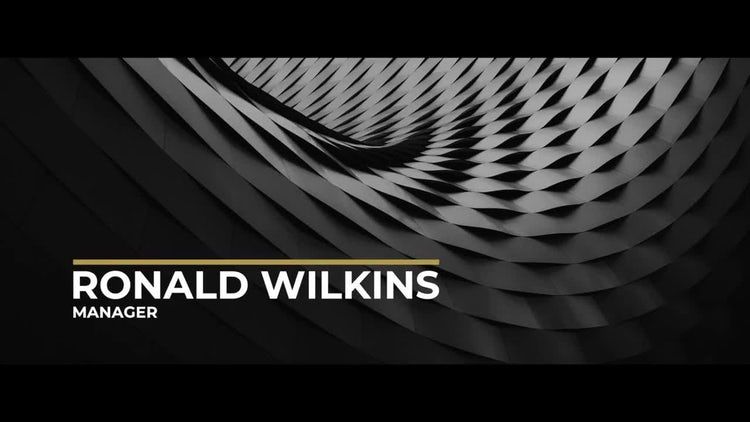 9个低调独特的下三分之一标题素材库网精选fcpx模板