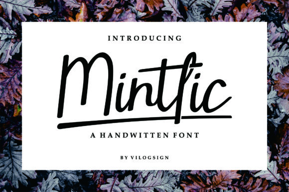 Mintlic Font插图