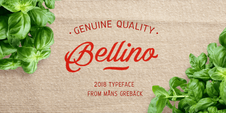Bellino Font Family素材之家精选英文字体