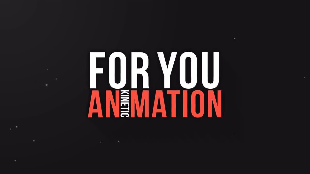 21个时尚动画排版标题素材库精选AE模板