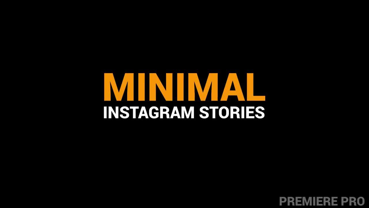 简洁设计动态素材库推荐PR模板