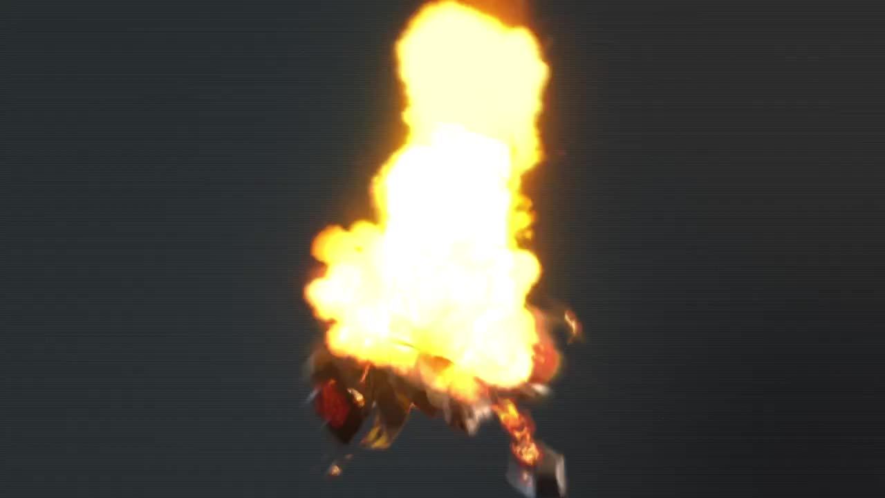 动感活力创意的手榴弹爆炸展示徽标素材库精选AE模板