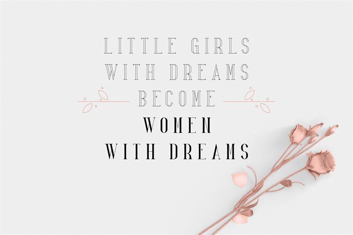 Desislava Ornament font插图5