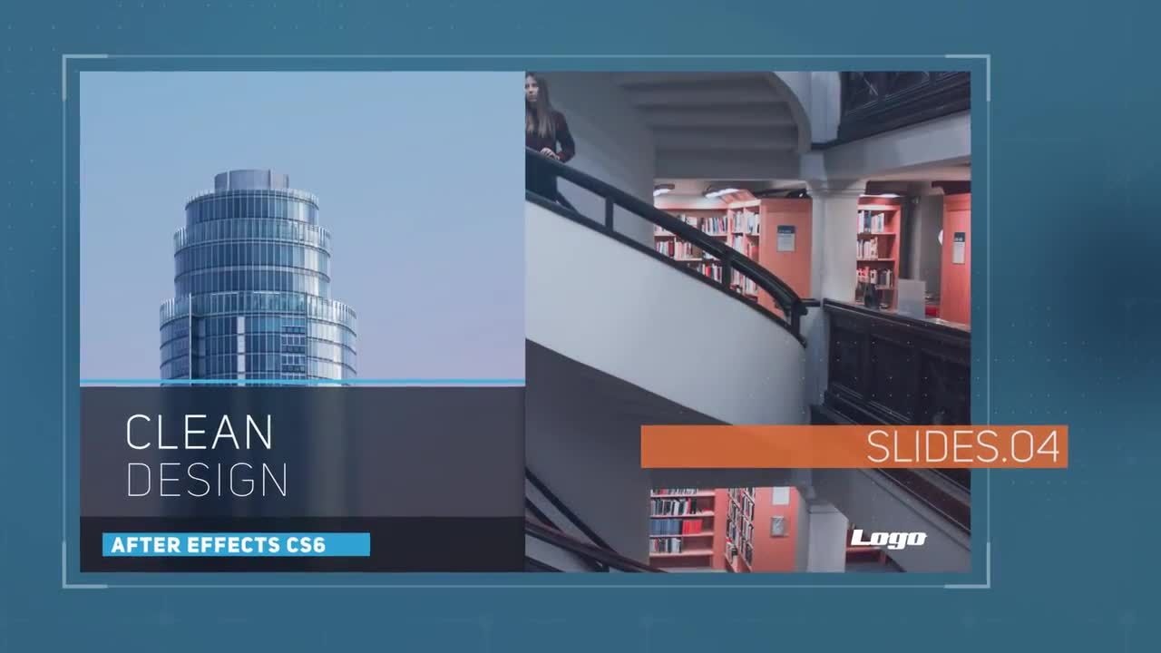 10个可自定义的企业宣传素材库精选AE模板