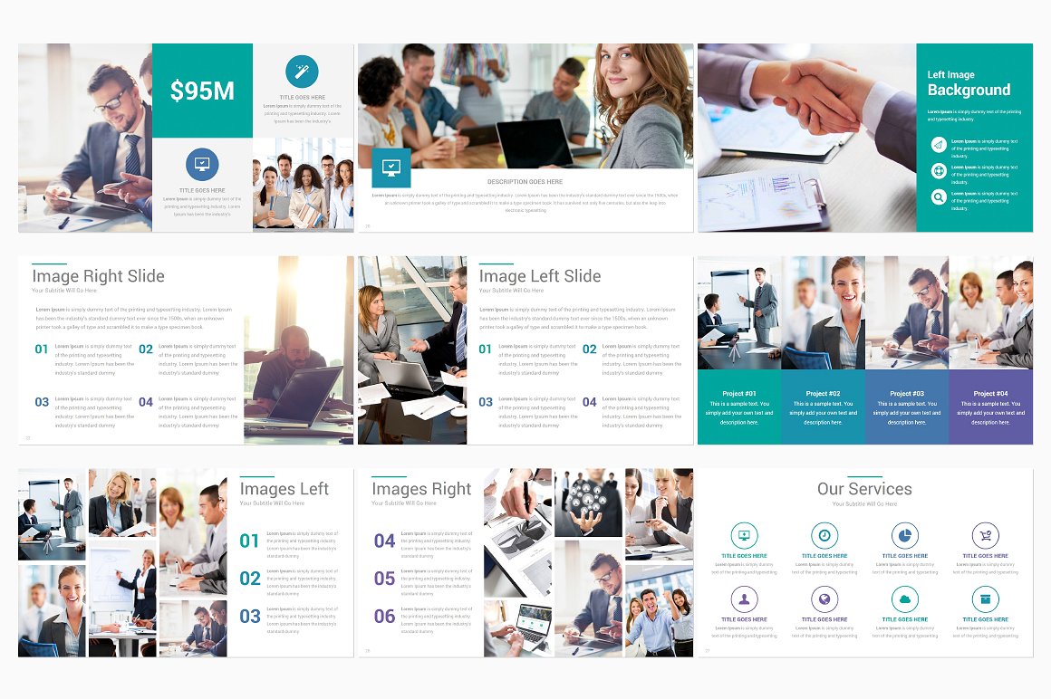 专业创意的科研PowerPoint模板下载插图(5)