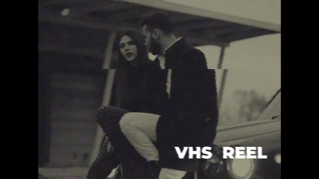 时尚炫酷旧录像带播放效果素材库推荐PR模板