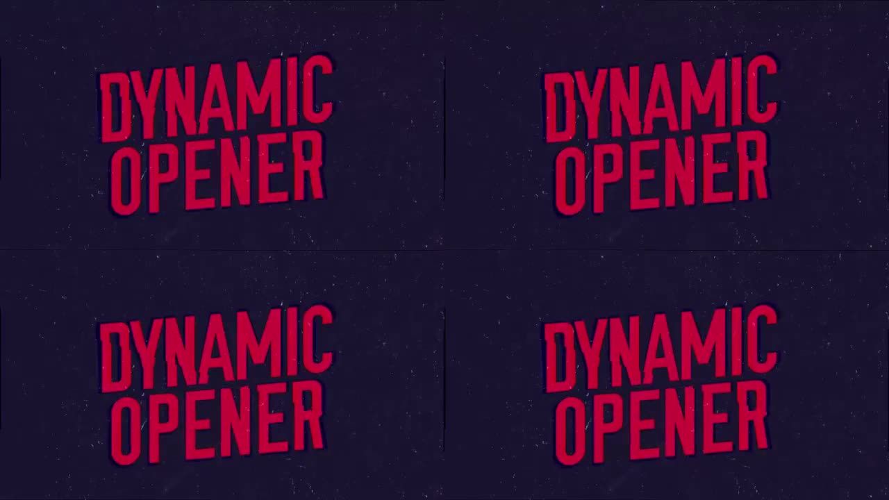 时尚炫酷的体育运动动作视频宣传片开场素材库推荐PR模板