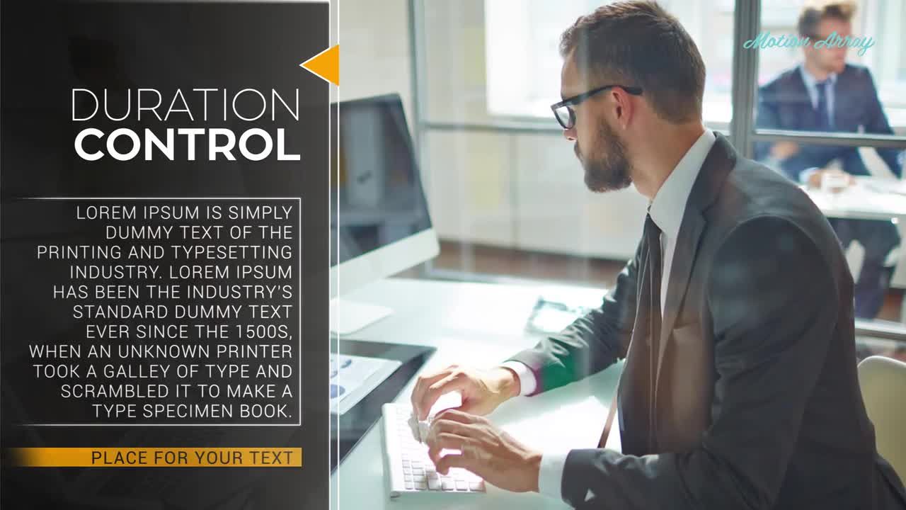 企业公司业务幻灯片素材库精选AE模板