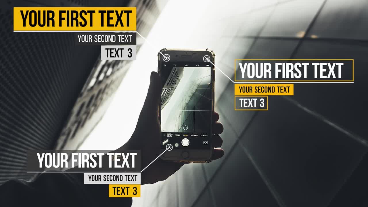 14个标注标题设计素材库精选pr模板