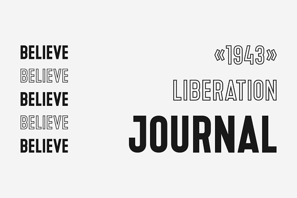 Denso – Font Family插图3