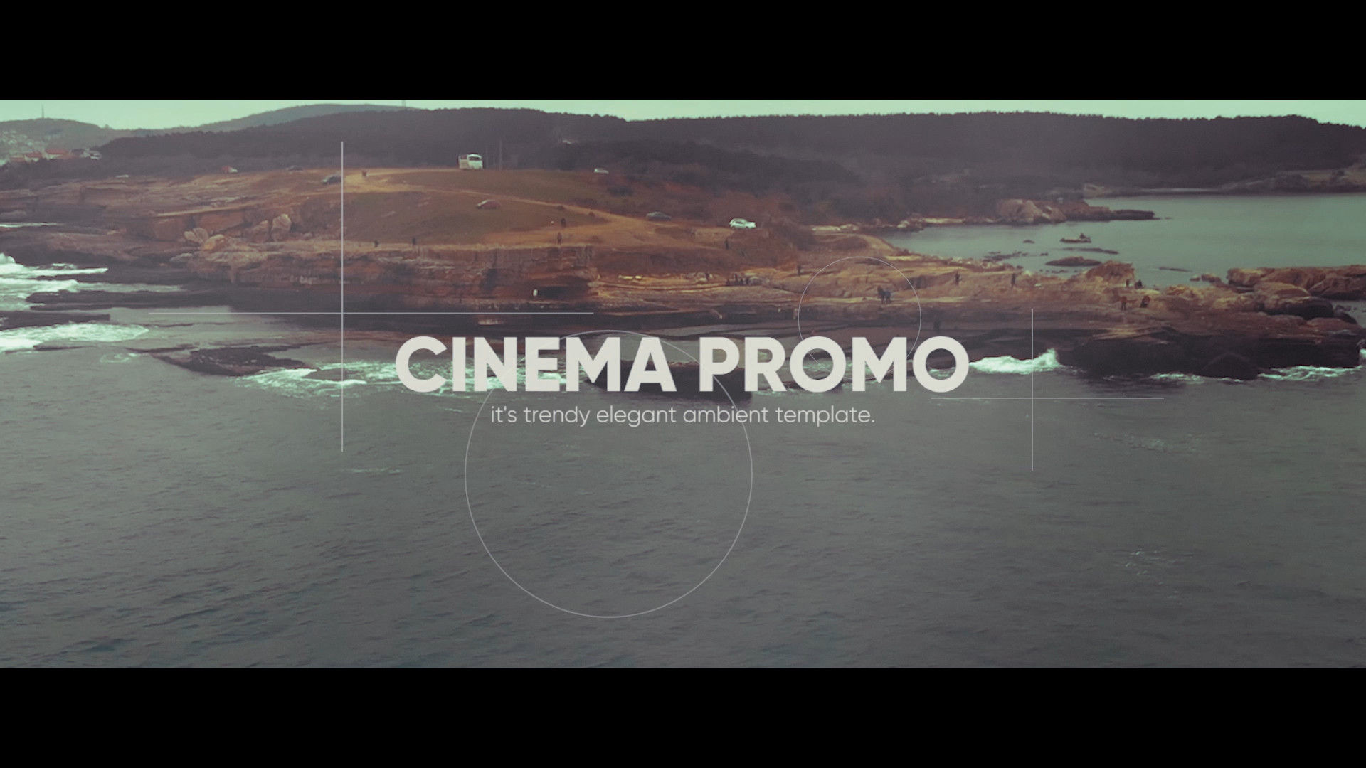 电影环境促销开场白素材库精选AE模板