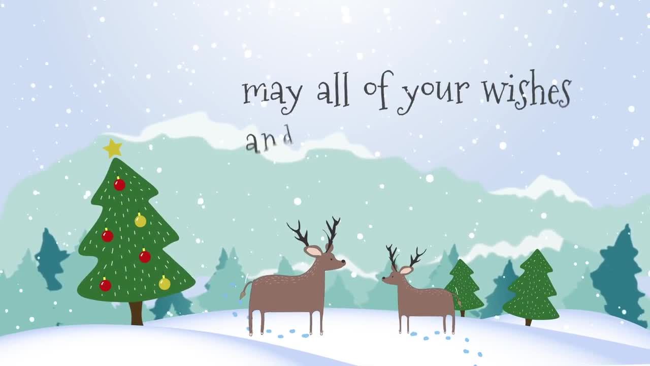 圣诞快乐素材库精选AE模板