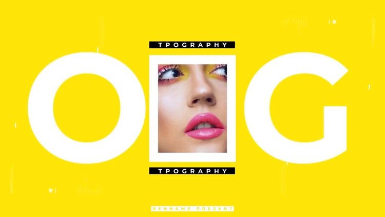 动态彩色介绍素材库精选AE模板