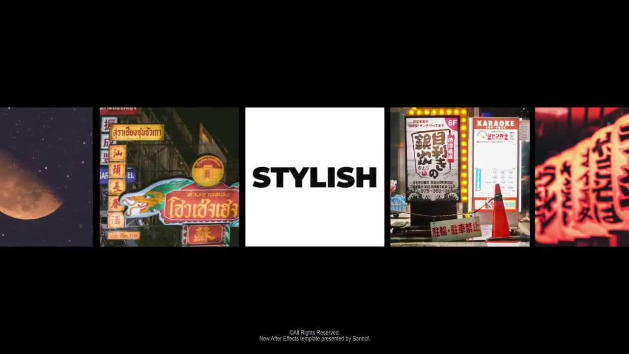 运动时尚动态素材库推荐PR模板