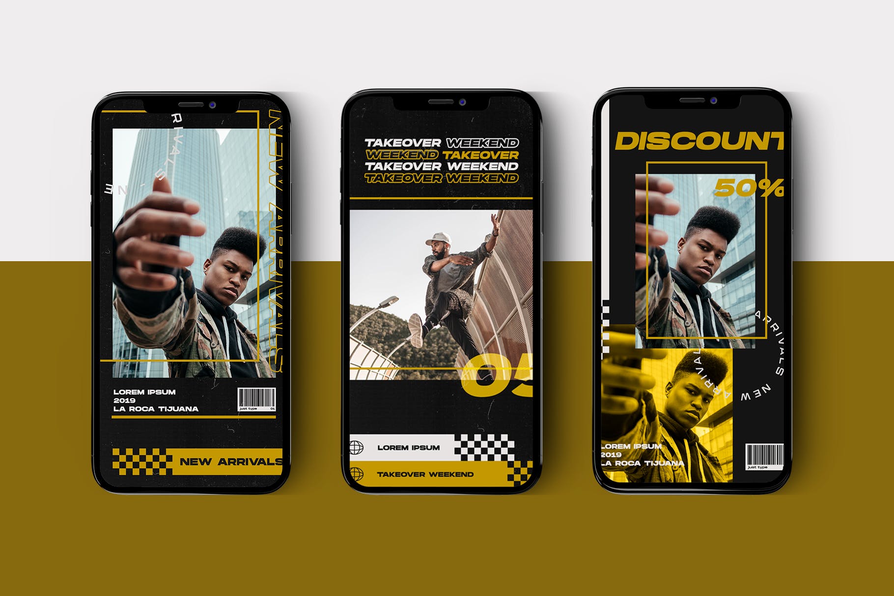 Instagram社交网站品牌故事推广设计模板素材库精选 Instagram Story Template插图(2)