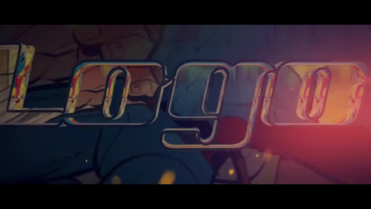 电影效果3D外观Logo标题素材库精选AE模板