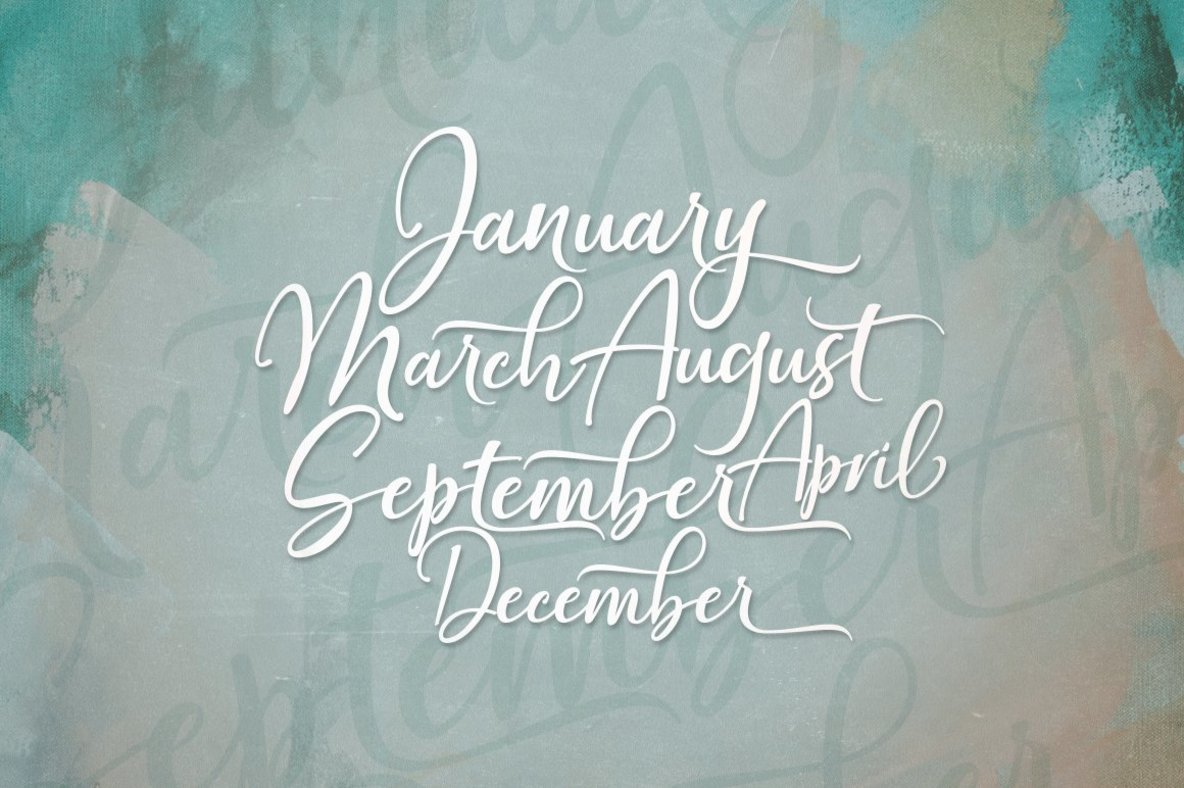 Just Beauty Font插图5